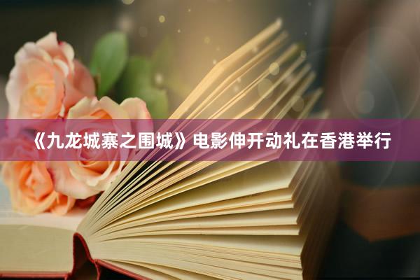《九龙城寨之围城》电影伸开动礼在香港举行